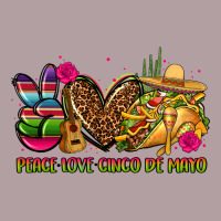 Peace Love Cinco De Mayo Vintage Hoodie | Teevron