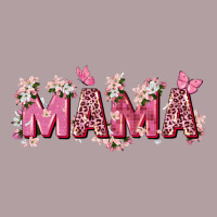 Pink Flowers Mama Vintage Hoodie | Teevron