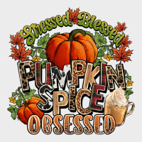 Stressed Blessed Pumpkin Spice Obsessed Fall Urban Hoodie | Teevron