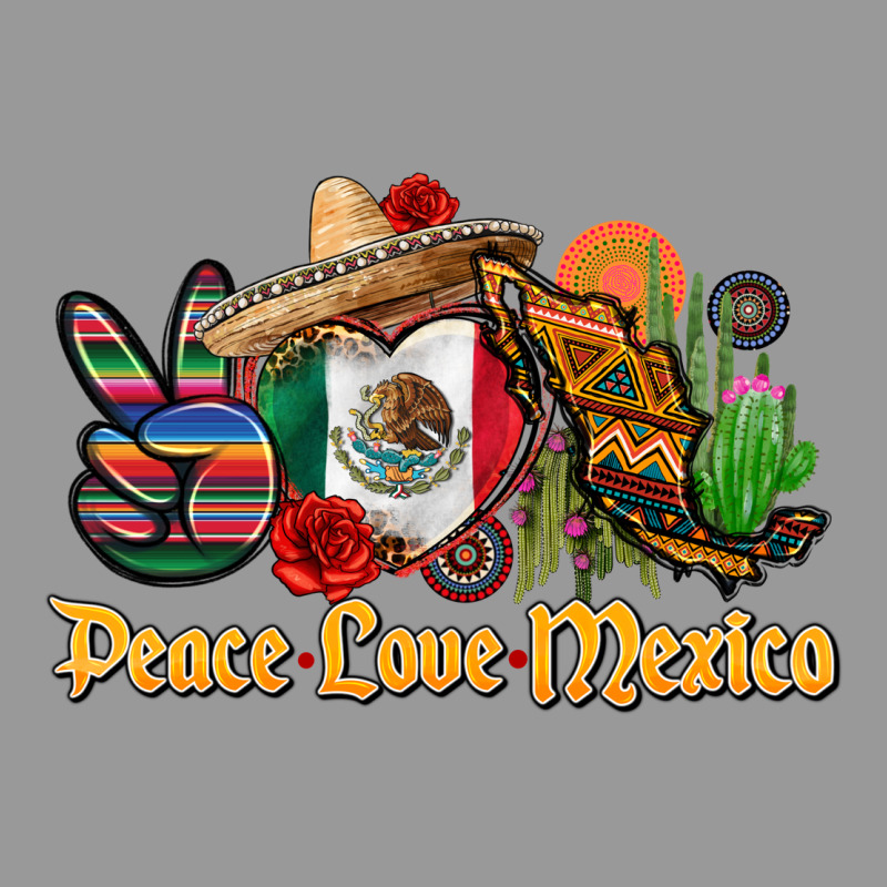 Peace Love Mexico Vintage Hoodie by CTS Tumbler Store | Teevron