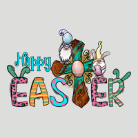 Cross Rabbit Gnomes Happy Easter Zipper Hoodie | Teevron