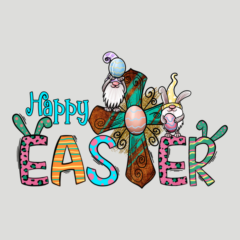 Cross Rabbit Gnomes Happy Easter Zipper Hoodie by Jasminsmagicworld | Teevron