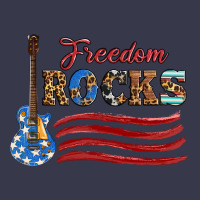 Freedom Rocks With Guitar Long Sleeve Tee | Teevron