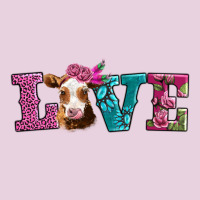 Love With Guernsey Cow Ladies Tee | Teevron