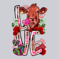 Love Cow Valentine Heavyweight Sweatshirt | Teevron