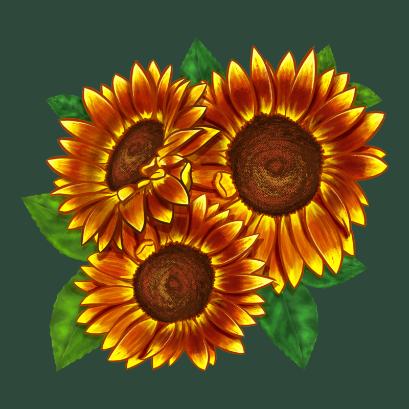 Tiger Eyes Sunflower Zipper Hoodie by LillyAllenDesigns | Teevron