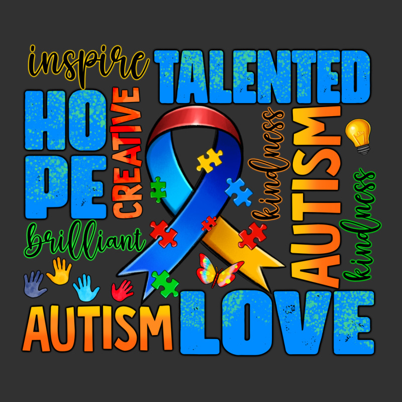 Autism  Words Urban Heavy Tee by AdoDesignShop | Teevron