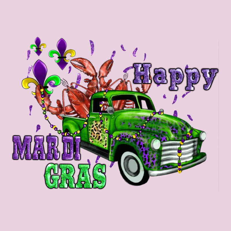 Mardi Gras With Truck Ladies Tee by AdoDesignShop | Teevron