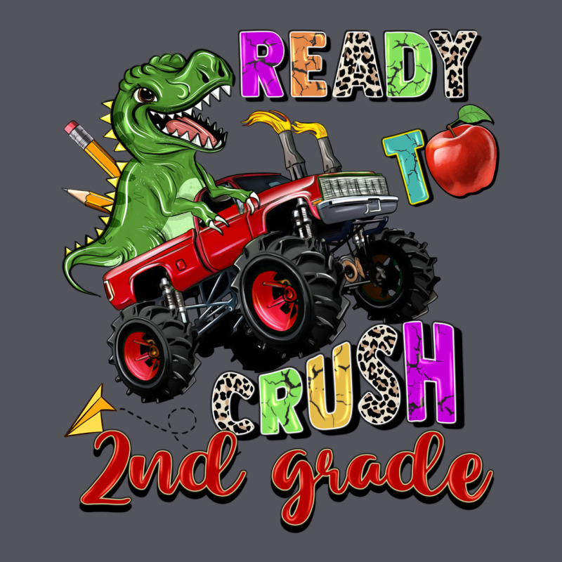 Ready To Crush 2nd Grade Vintage Hoodie by Zillion Design Studio | Teevron