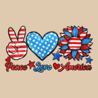Peace Love America Heavyweight Sweatshirt | Teevron