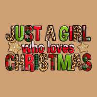Just A Girl Who Loves Christmas With Cookies Vintage Tee | Teevron