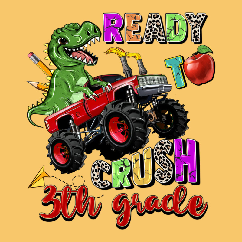Ready To Crush 3th Grade Vintage Hoodie by Zillion Design Studio | Teevron