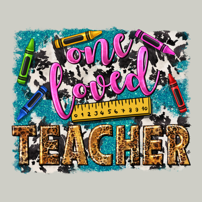 One Loved Teacher Heavyweight Hoodie by NancyCooperArtShop | Teevron