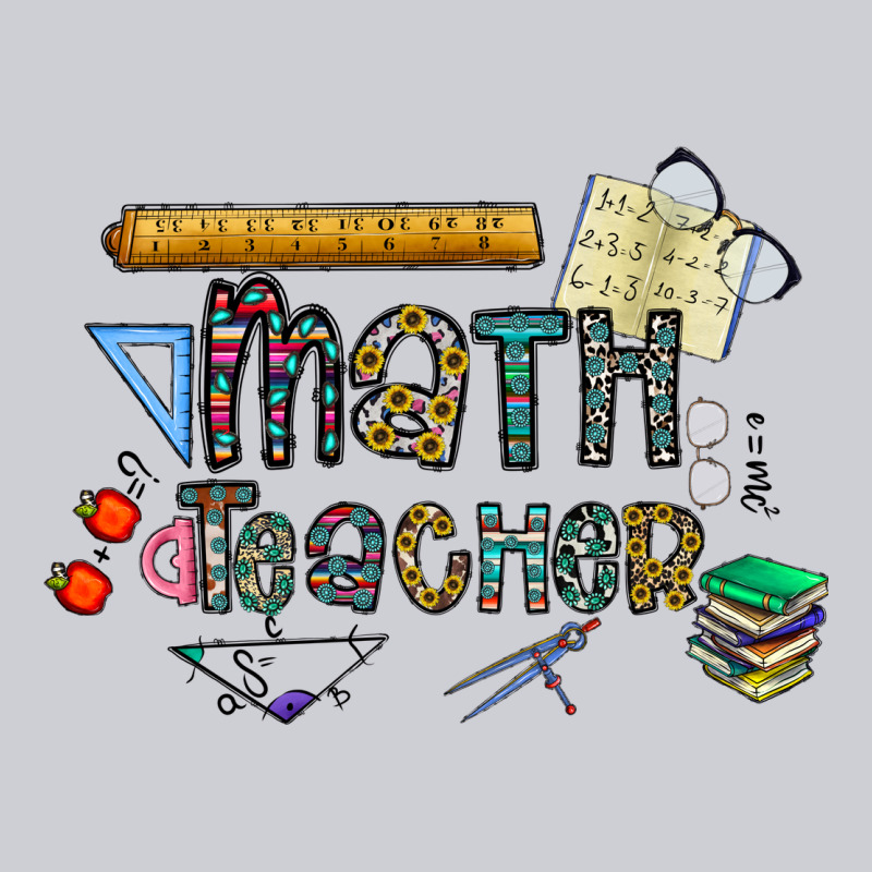 Math Teacher Heavyweight Sweatshirt by CowhideDigitalArt | Teevron