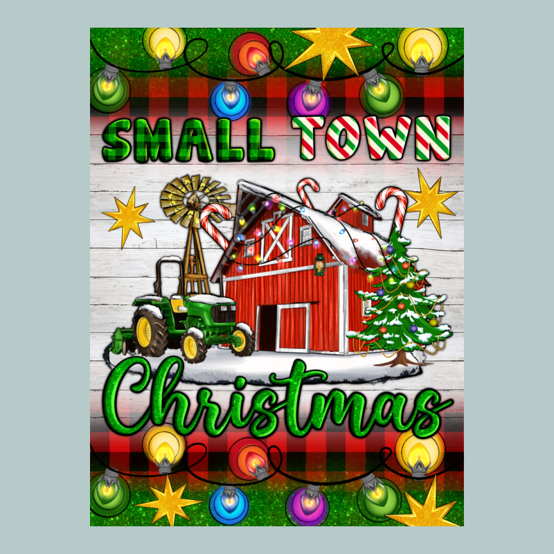 Small Town Christmas Heavy Core Tee by Artiststas | Teevron