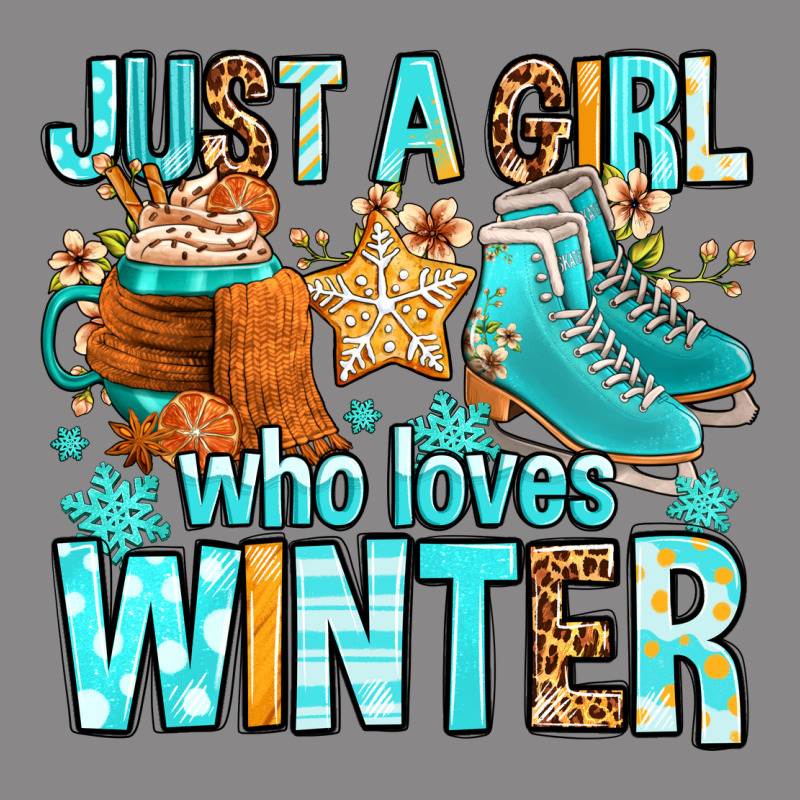 Just A Girl Who Loves Winter Vintage Tee by FaDigitalArtStudio | Teevron