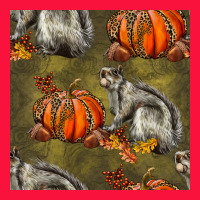 Squirrel Pumpkin Seamless Classic Tee | Teevron