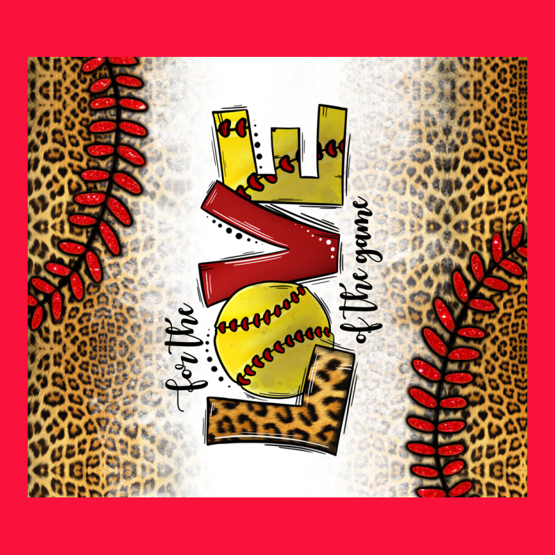 For The Love Of The Game Softball Classic Tee by chombo | Teevron