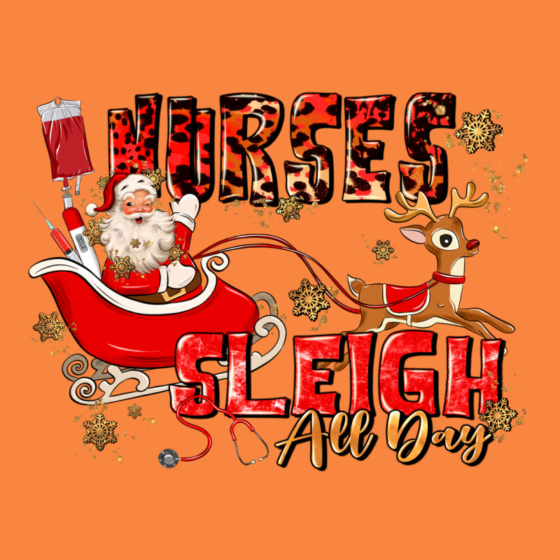 Nurses Sleigh All Day Premium Sweatshirt by MaliasSmallBusiness | Teevron
