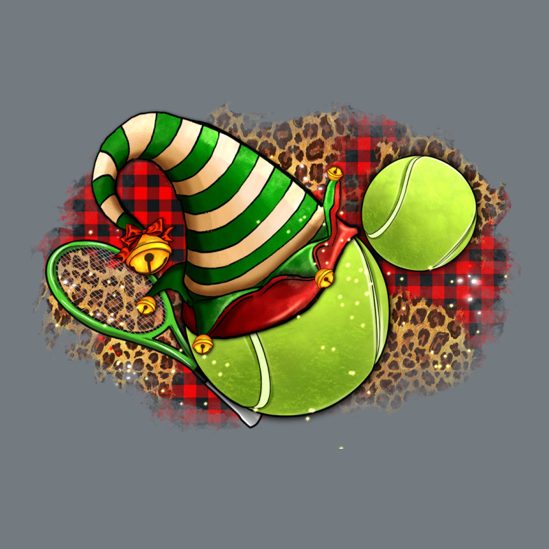 Tennis Christmas With Racket And Hat Heavyweight Sweatshirt by FaDigitalArtStudio | Teevron