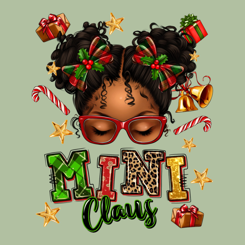 Mini Claus Messy Bun Urban Hoodie by texasbilliewilder | Teevron