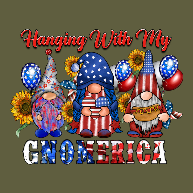 Hangin With My Gnomerica Vintage Tee by RacoonDesign | Teevron