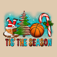 Tis The Season Christmas With Basketball And Candy Cane Heavyweight Sweatshirt | Teevron