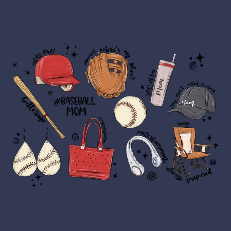 Baseball Mom Heavyweight Hoodie by MaliasSmallBusiness | Teevron