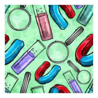 sciences seamless pattern | Teevron