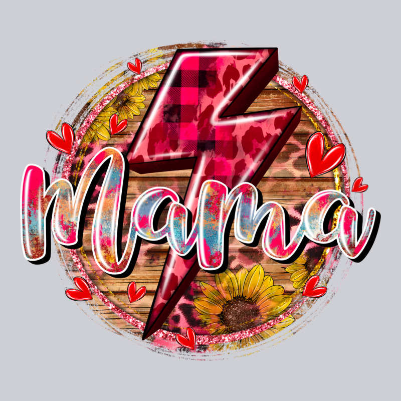 Mama Lighting Bolt Heavyweight Sweatshirt by RacoonDesign | Teevron