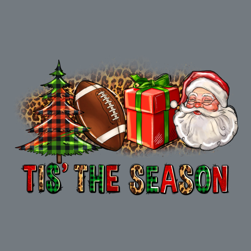 Tis The Season Christmas With Football And Santa Heavyweight Sweatshirt by FaDigitalArtStudio | Teevron