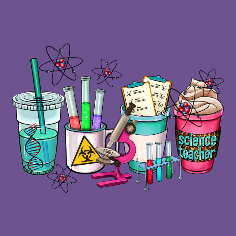 Science Teacher Coffee Cups Vintage Tee by AdoDesignShop | Teevron