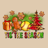 Tis The Season Christmas With Softball And Gingerbread Man Heavyweight Sweatshirt | Teevron