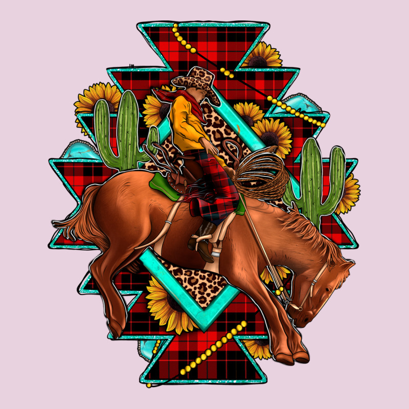 Aztec Rodeo Cowboy Christmas Classic Tee by JahusDesignShop | Teevron