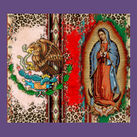 Virgin Mary Mexican Flag Vintage Hoodie | Teevron