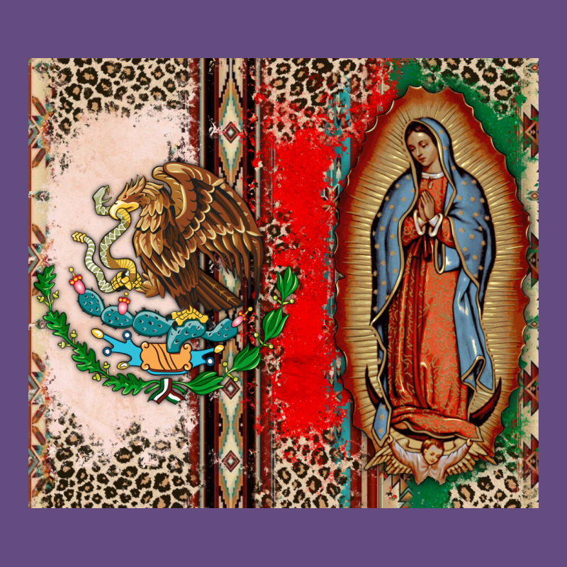 Virgin Mary Mexican Flag Vintage Hoodie by CTS Tumbler Store | Teevron