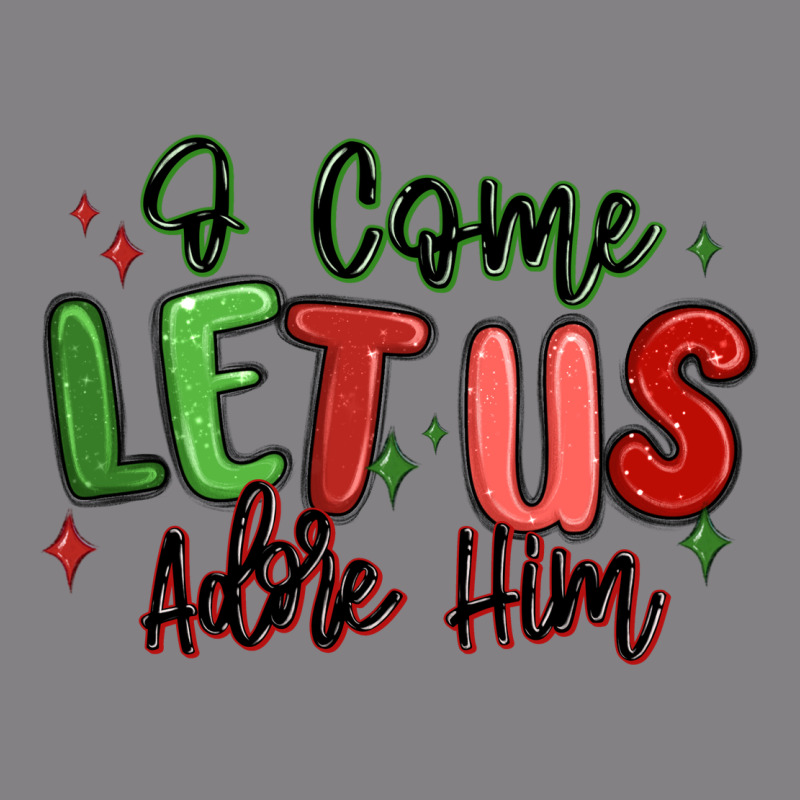 O Come Let Us Adore Him Christmas Heavyweight Hoodie by MaliasSmallBusiness | Teevron