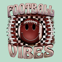 Football Vibes Smiley Face Premium Hoodie | Teevron