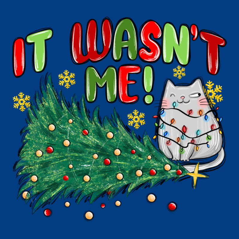 It Wasn't Me! Christmas Cat Premium Sweatshirt by MaliasSmallBusiness | Teevron