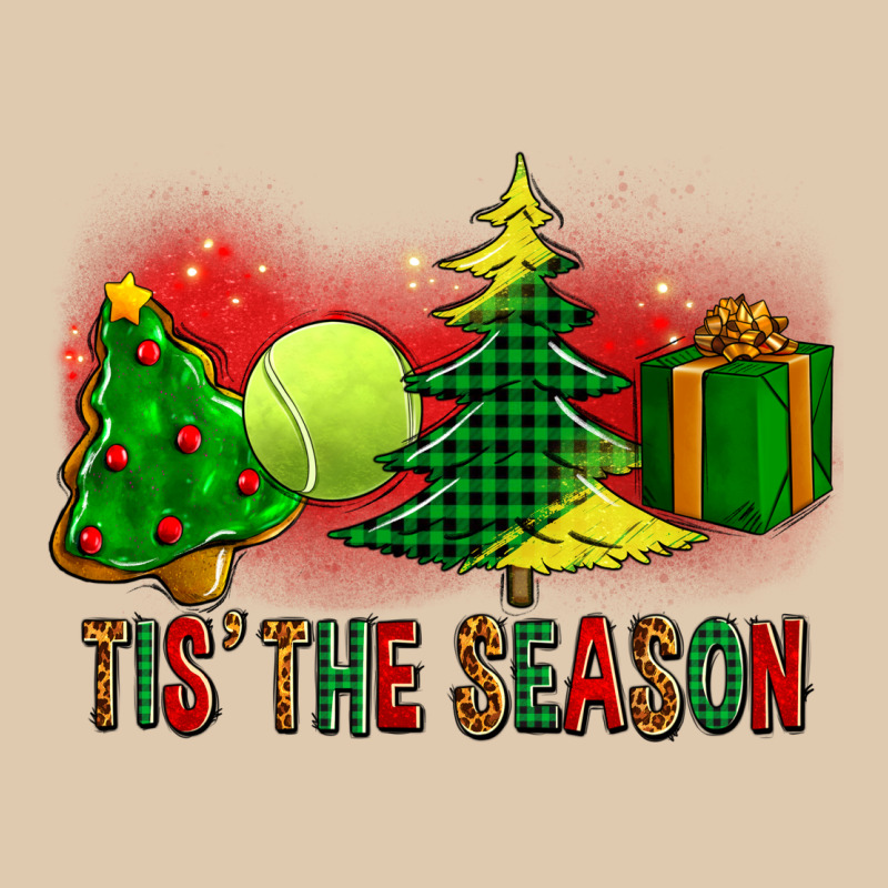 Tis The Season Christmas With Tennis Ball And Tree Cookie Heavyweight Sweatshirt by FaDigitalArtStudio | Teevron