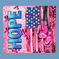 Hope  Breast Cancer And American Flag Urban Heavy Tee | Teevron