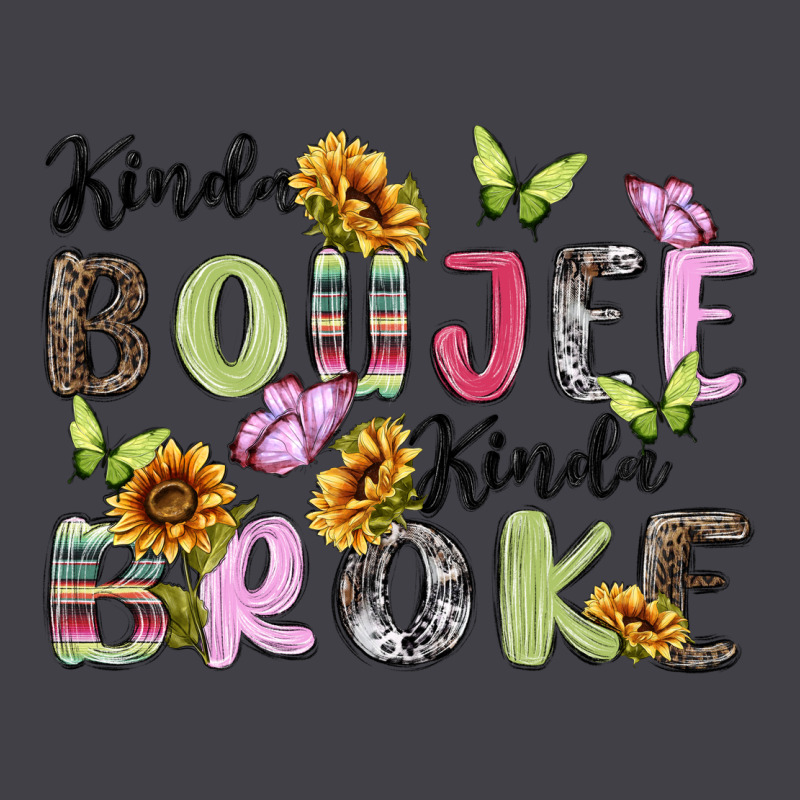 Kinda Boujee Kinda Broke Heavyweight Hoodie by MaliasSmallBusiness | Teevron