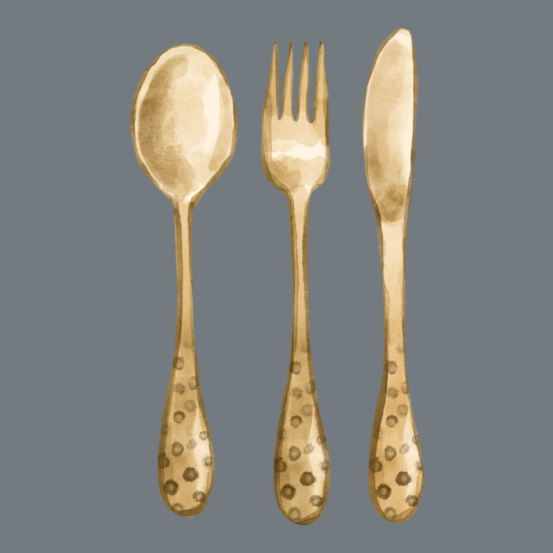 Spoon Fork Knife Fa Element Heavyweight Sweatshirt by FaDigitalArtStudio | Teevron