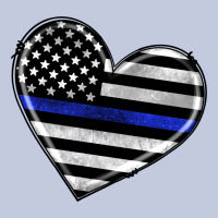 American Thin Blue Line Flag Long Sleeve Tee | Teevron