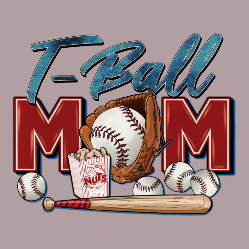 T Ball Mom Vintage Hoodie by Zillion Design Studio | Teevron