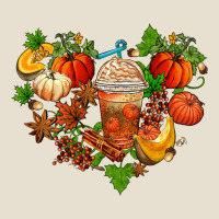 Fall Pumpkin Heart Urban Heavy Tee | Teevron