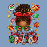 Santas Favorite Realtor Messy Bun Urban Hoodie | Teevron