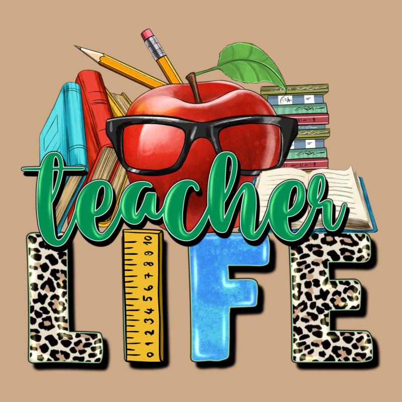 Teacher Life Vintage Hoodie by Zillion Design Studio | Teevron