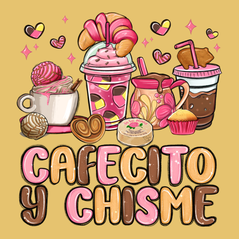 Cafecito Y Chisme Premium Sweatshirt by MaliasSmallBusiness | Teevron