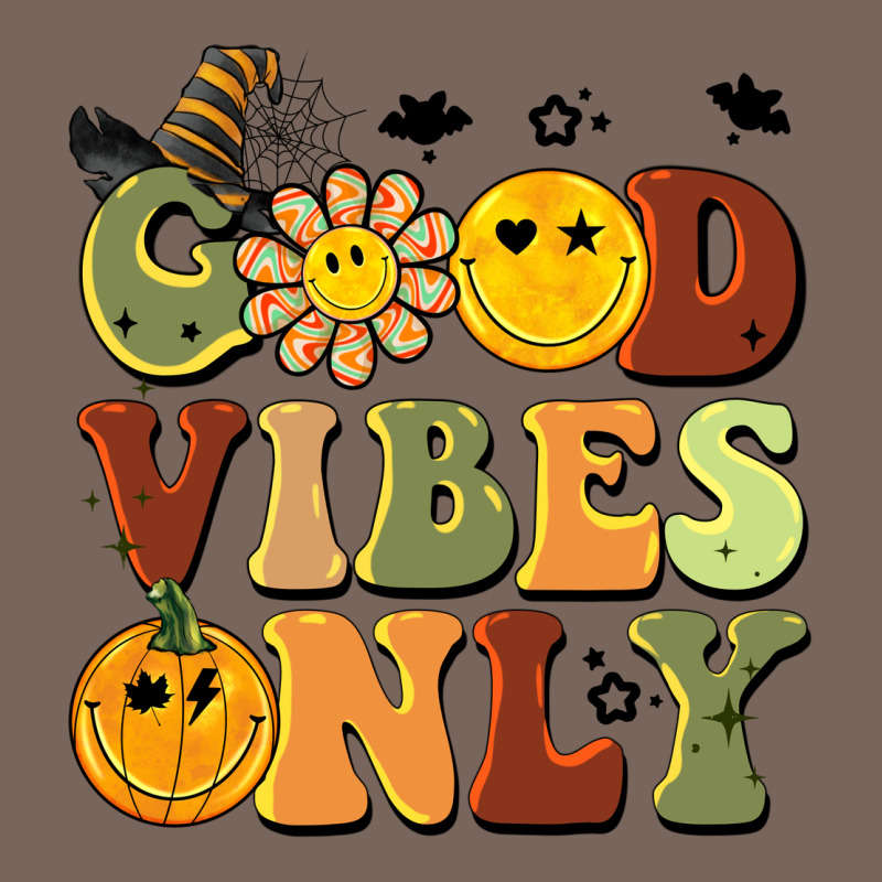 Halloween Good Vibes Only Premium Hoodie by BarkalooDesign | Teevron